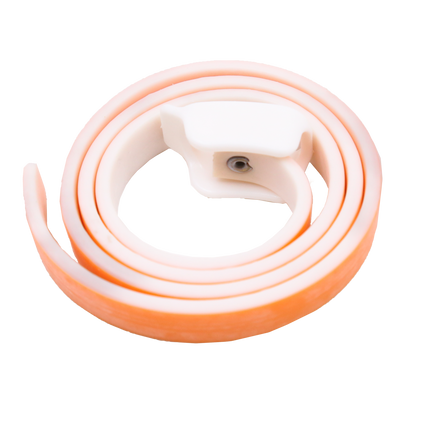 Vetcare - Loppe- og flåthalsbånd, Orange 60 cm.