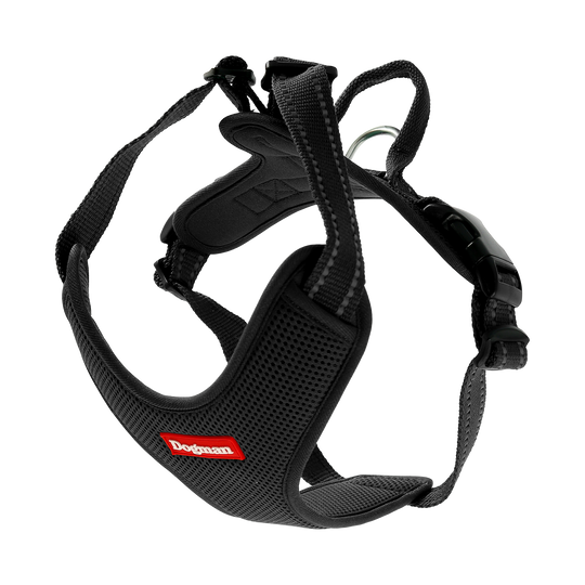 Dogman Air Daily Wear Hundesele, Sort