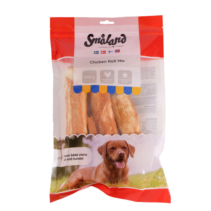 Småland - Tyggeben med kylling, 400g (BF 15/2-26)