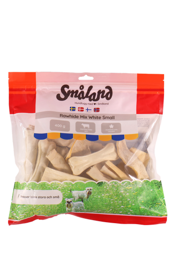 Råhudstyggegodbidder til hunde, 400 g