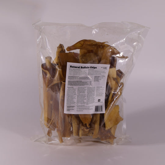 Småland - 100% naturlige bøffel chips, 900g