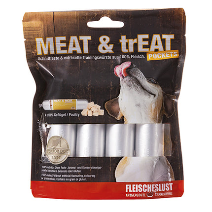 MEAT & TREAT pølser m. Fjerkræ (BF 14/02-24)