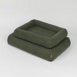 Staey - Karla Ortopædisk Hundeseng, Moss Bouclé