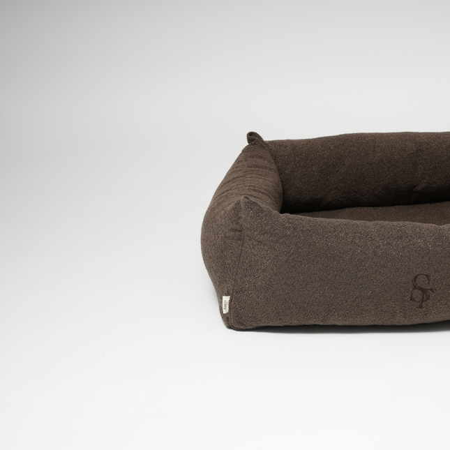 Staey - Vera Hundeseng, Chestnut Bouclé