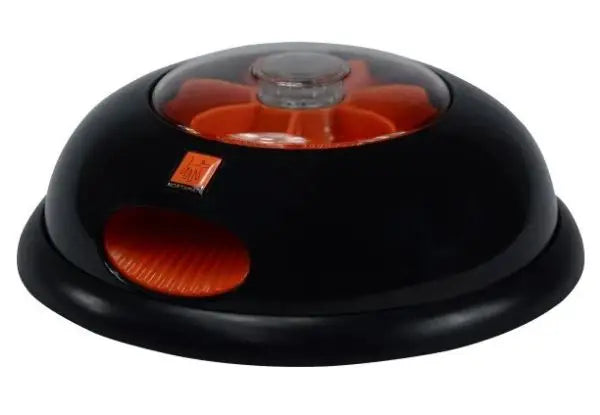 Northmate Pulse - Elektronisk Foderdispenser, Sort/Orange