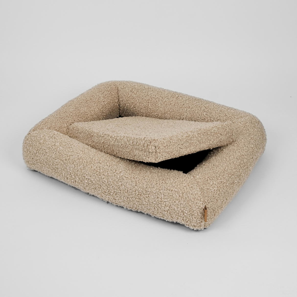 Staey - Karla Ortopædisk Hundeseng, Sand Curly
