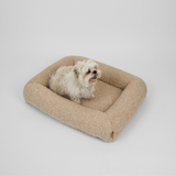 Staey - Karla Ortopædisk Hundeseng, Sand Curly