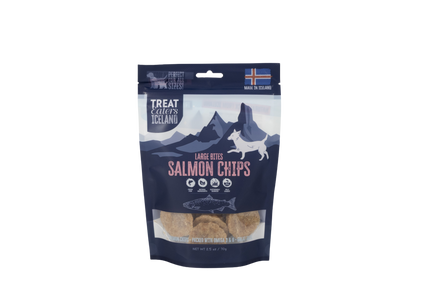 TreatEaters Islandske Laksechips store godbidder 70g