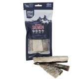 TreatEaters Islandske Lakseskind Ruller 3-pak 30g