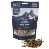 TreatEaters Islandske Tørrede Hele Brislinger 70g