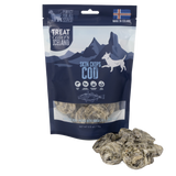 TreatEaters Islandske Torskeskind chips store godbidder 70g