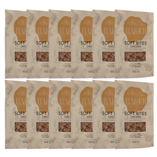 Barkii - Bløde godbidder 12 poser