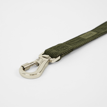 Staey - Elma Fløjl Hundesnor, Moss Green