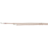 Trixie - Cavo Justerbar Dressurline, Rosa/Sand