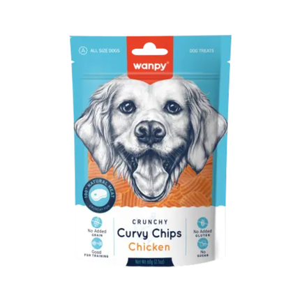 Wanpy - Chips m. Kylling 100g