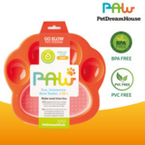 2-i-1 Paw Feeder & Slikkemåtte Mini, Orange