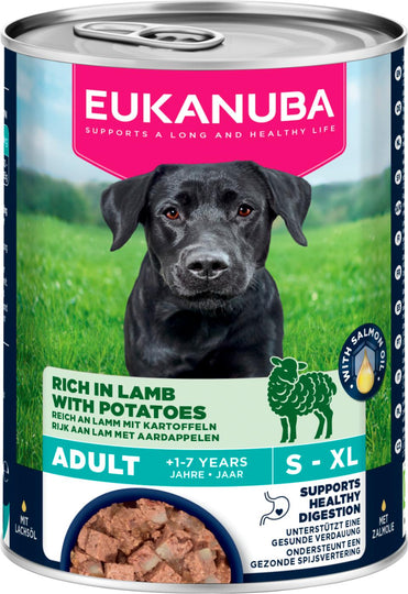 Eukanuba Adult vådfoder, lam med kartoffel, 400g