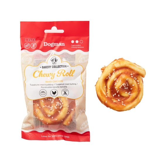 Dogman Bakery - "kanelsnegl" m. kylling