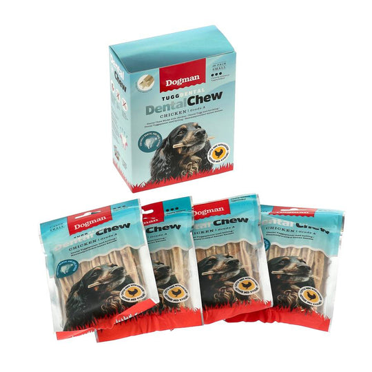 Dogman - tandrensende tyggepinde m. kylling - 28 stk.