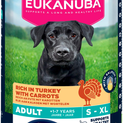 Eukanuba Adult vådfoder, kalkun med gulerødder, 400g