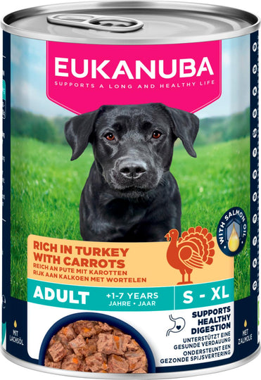 Eukanuba Adult vådfoder, kalkun med gulerødder, 400g