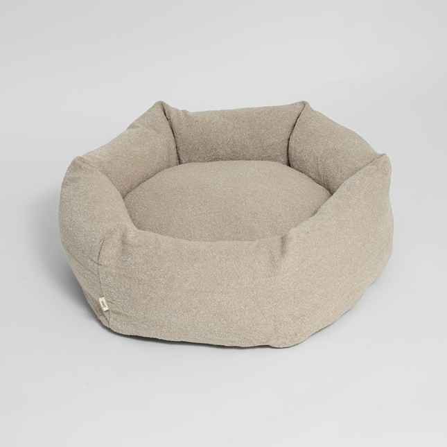 Staey - Luna 3.0 Hundeseng, Oat Bouclé