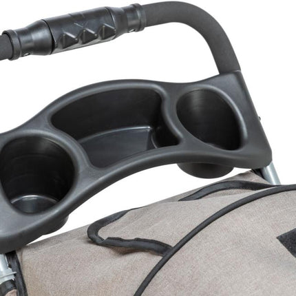 Buggy hundeklapvogn, Taupe