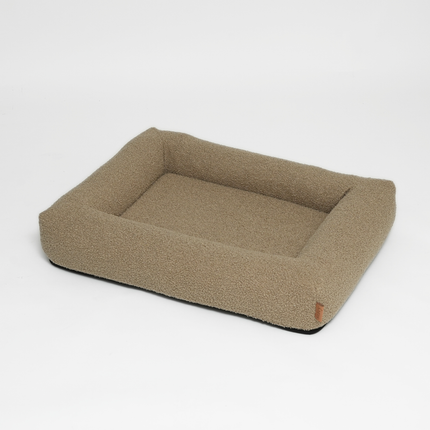 Staey - Karla Ortopædisk Hundeseng, Oat Bouclé