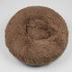 Fluffy Donut Hundeseng, brun