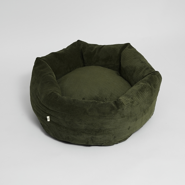 Staey - Luna 3.0 Hundeseng, Moss Green Fløjl