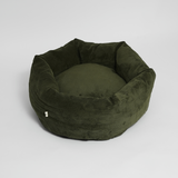 Staey - Luna 3.0 Hundeseng, Moss Green Fløjl
