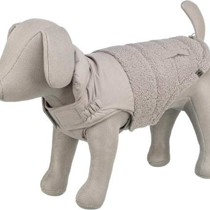 Trixie - Teddy Vinter Hundejakke, Lysegrå