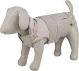 Trixie - Teddy Vinter Hundejakke, Lysegrå