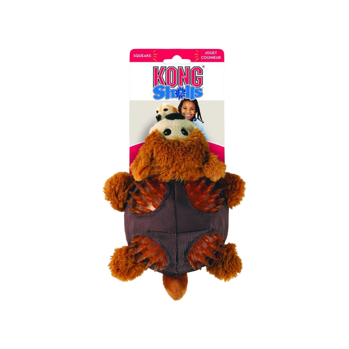 KONG - Shells Bamse Bjørn, 14cm