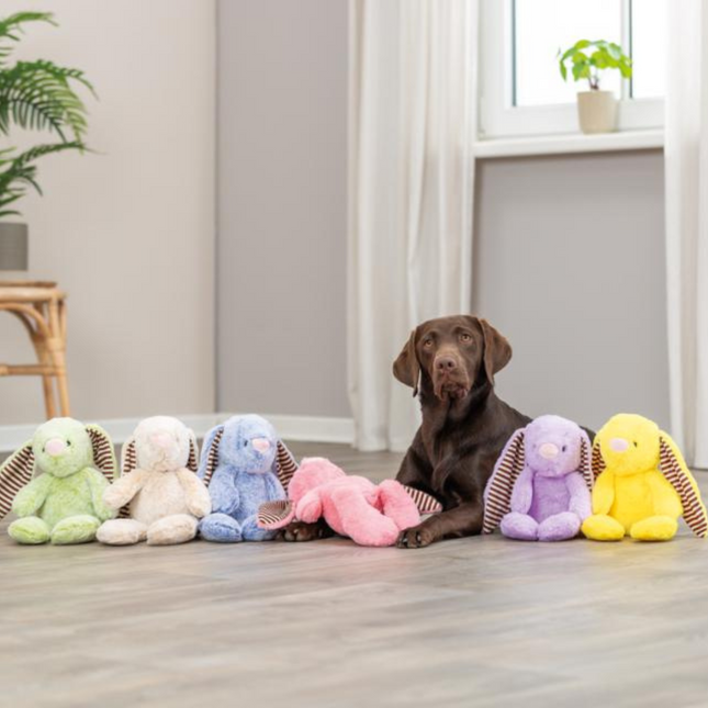 Sød Påskehare i Plys, Assorteret 38 cm.
