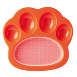 2-i-1 Paw Feeder & Slikkemåtte Mini, Orange