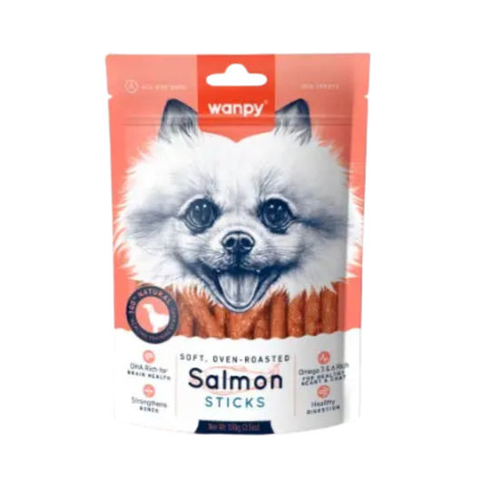 Wanpy - Salmon Sticks 100g