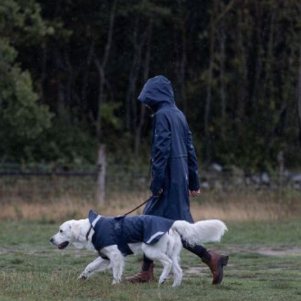 Jacson Peggy - Regndækken hund, marine