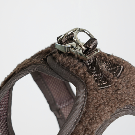 Staey - Teddy Step-in Hundesele, Espresso