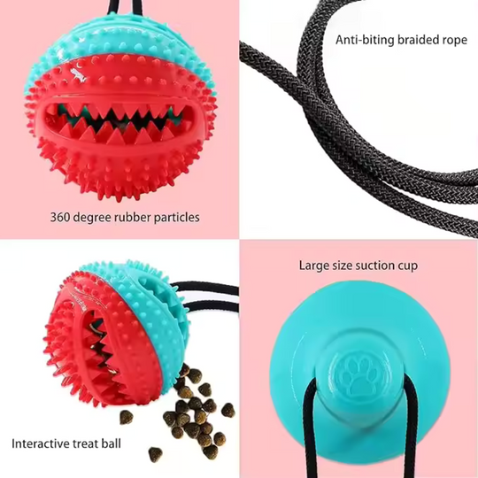 Tandrensende Bold m. Reb & Sugekop