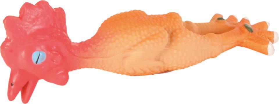 Jolly Paw Legetøjskylling i latex, 15 cm