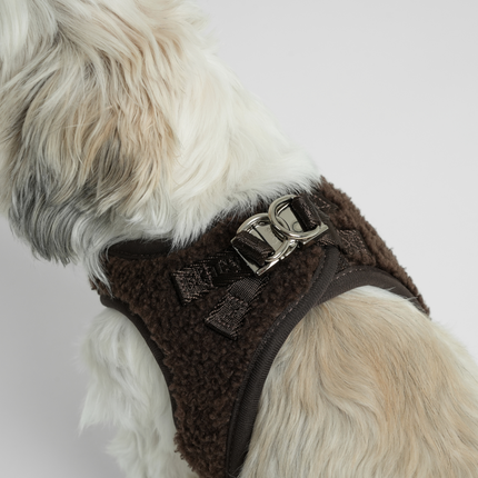 Staey - Teddy Step-in Hundesele, Espresso