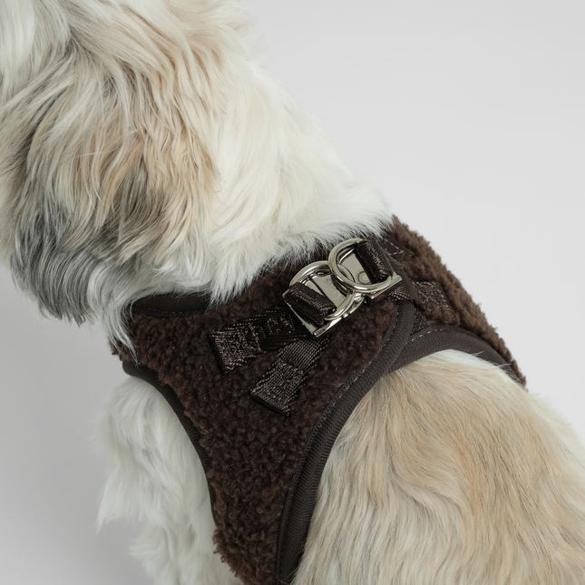 Staey - Teddy Step-in Hundesele, Espresso