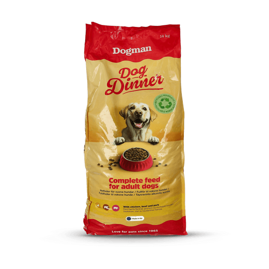 Dogman Dinner Tørfoder, 14 kg