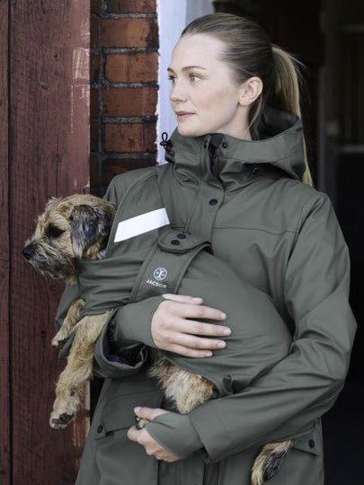 Jacson Barbro - Regnjakke, Grå