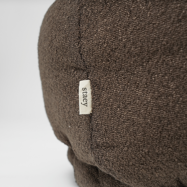 Staey - Luna 3.0 Hundeseng, Chestnut Bouclé