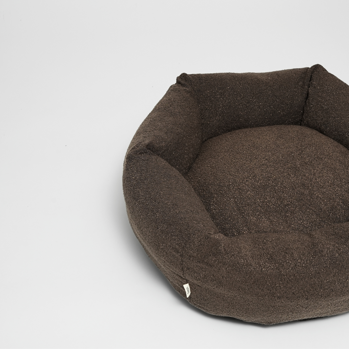 Staey - Luna 3.0 Hundeseng, Chestnut Bouclé