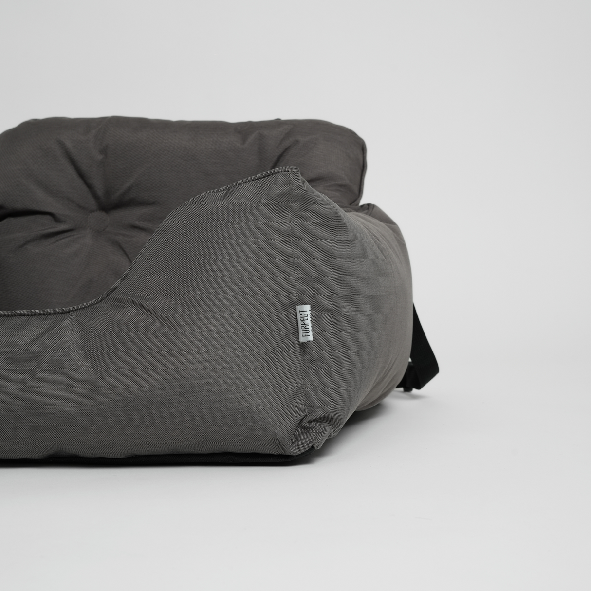 Furpect - Canvas Bilsæde, Taupe