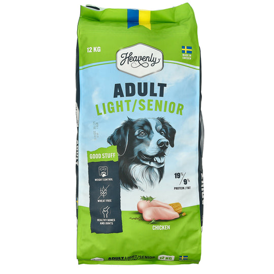 Heavenly - Senior/Light Hundefoder m. Kylling & Laks