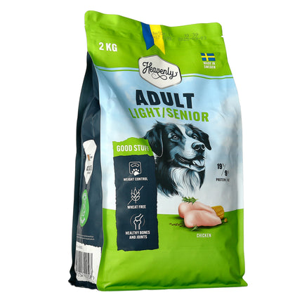 Heavenly - Senior/Light Hundefoder m. Kylling & Laks